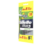 GILLETTE BLUE 3 SENSITIVE disposable razor blades 5 units