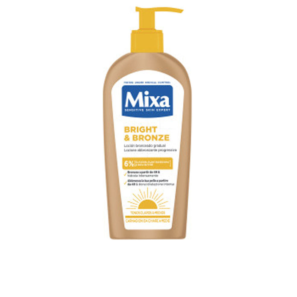 MIXA BRIGHT &amp; BRONZE gradual tanning lotion 250 ml