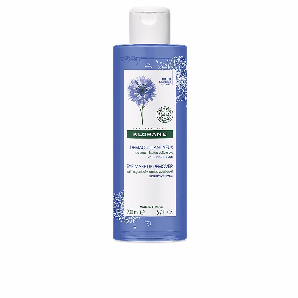 KLORANE ACIANO DE CULTIVO ECO desmaquillante ojos sensibles 200 ml
