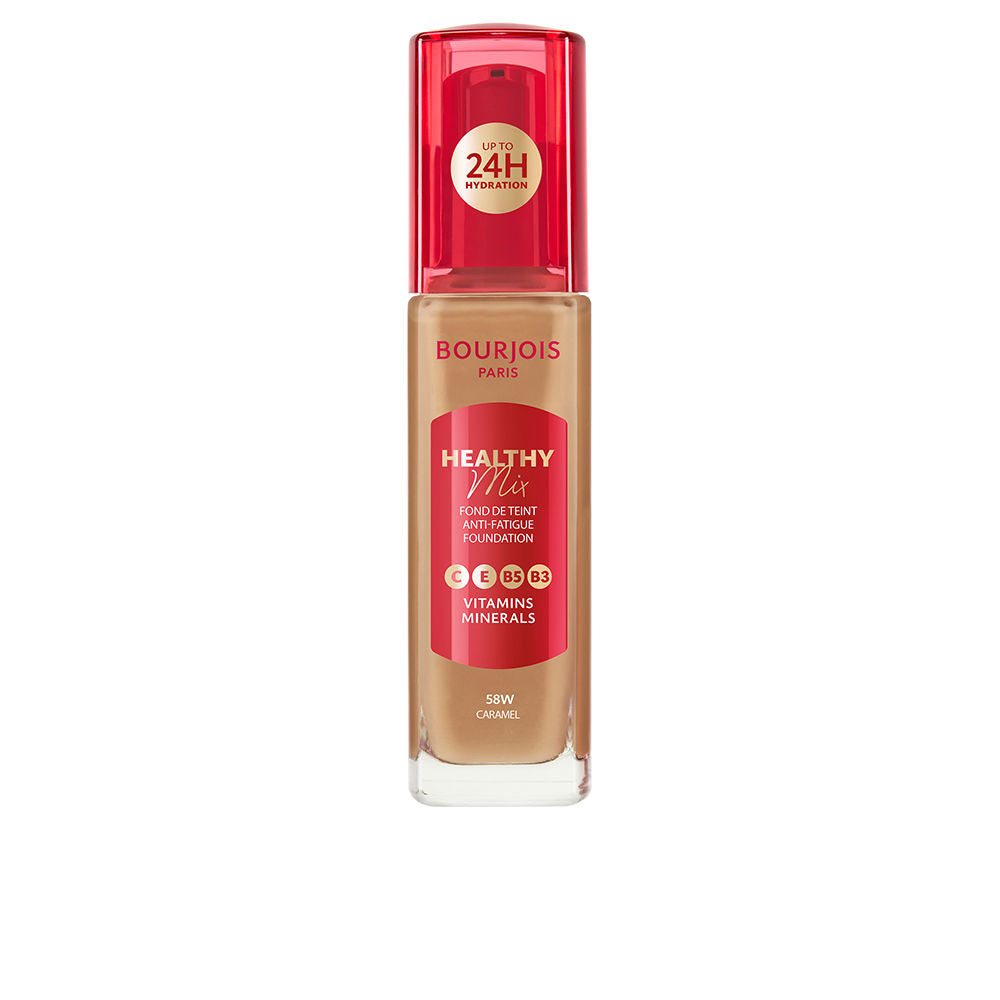 BOURJOIS HEALTHY MIX makeup base #58W-Caramel 30 ml