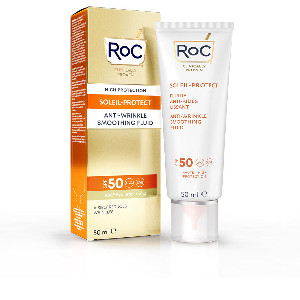 ROC PROTECCIÓN SOLAR anti-arrugas SPF50 50 ml