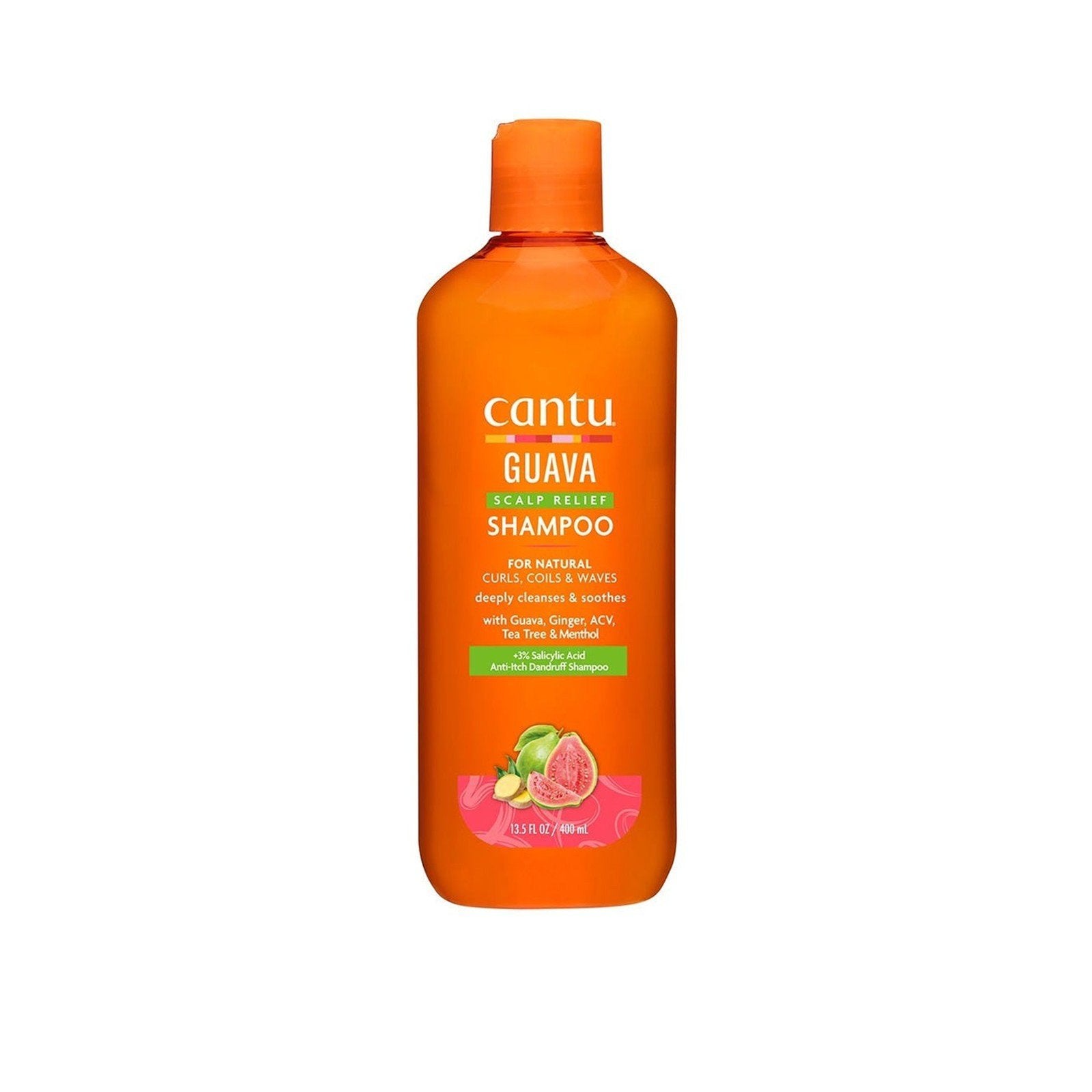 CANTU GUAVA &amp; GINGER scalp relief shampoo 400 ml