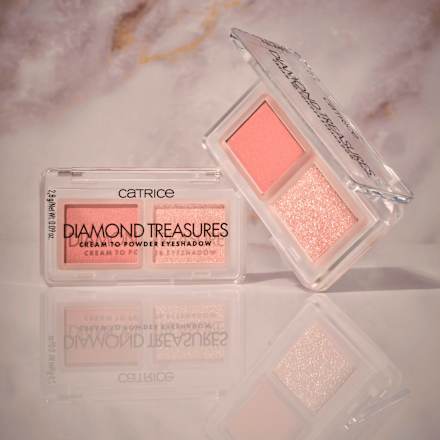 CATRICE DIAMOND TREASURES cream-to-powder eyeshadow #020-Fairy Dust 2.8 g