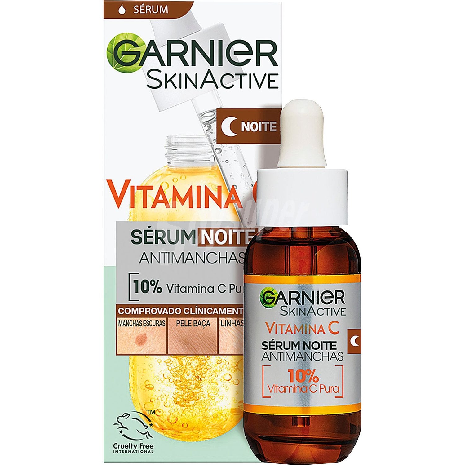 GARNIER VITAMIN C anti-blemish night serum 30 ml
