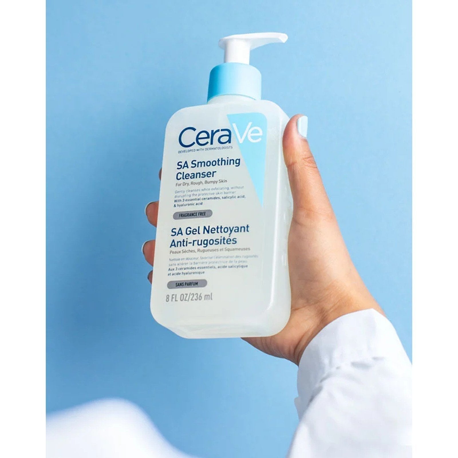 CERAVE SA SMOOTHING CLEANSER for dry, rough, bumpy skin 473 ml