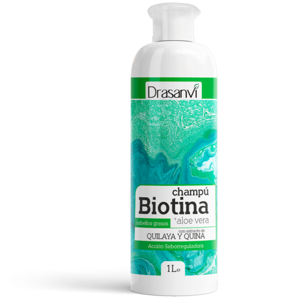 DRASANVI BIOTIN AND ALOE VERA oily hair shampoo 1000 ml