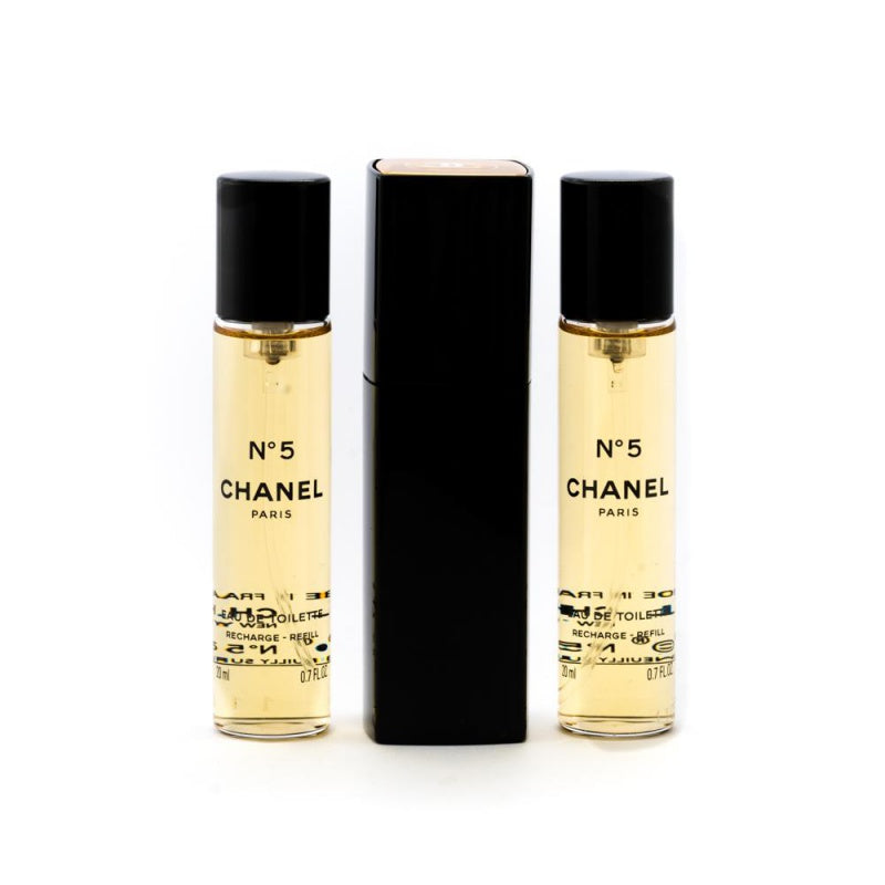CHANEL Nº 5 eau de toilette purse spray 3 x 20 ml