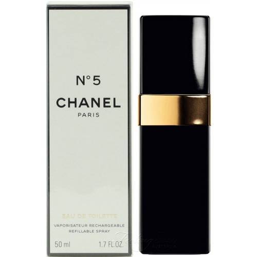 CHANEL Nº 5 eau de toilette refillable spray 50 ml