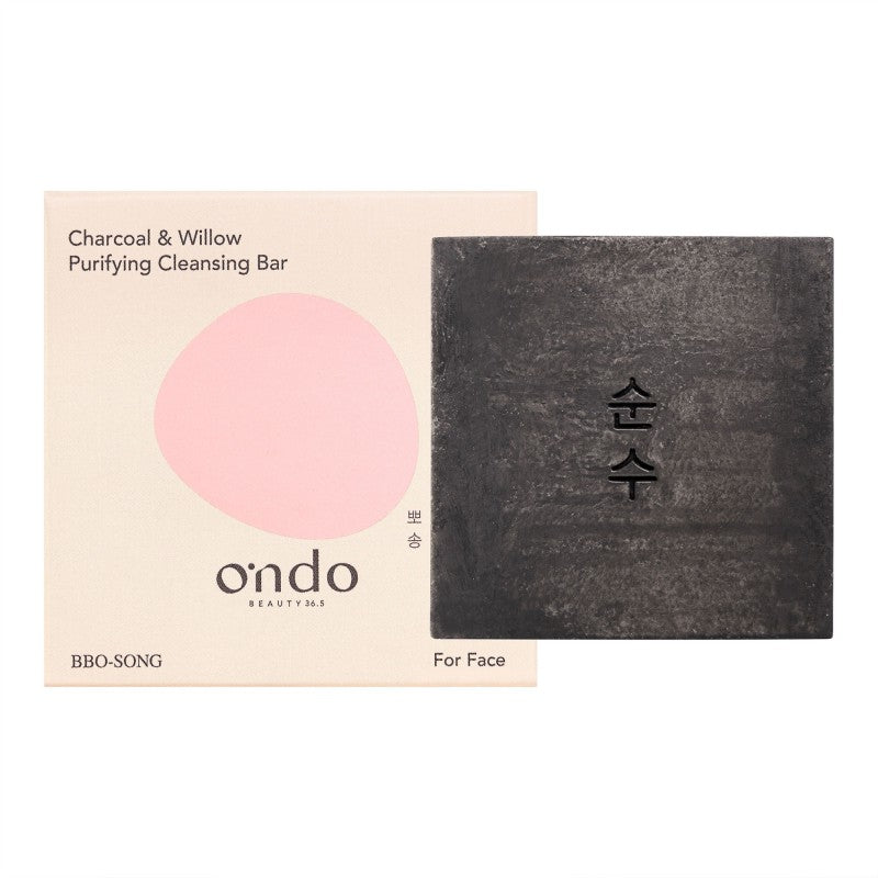 ONDO BEAUTY 36.5 CHARCOAL &amp; WILLOW purifying cleasing bar 70 gr
