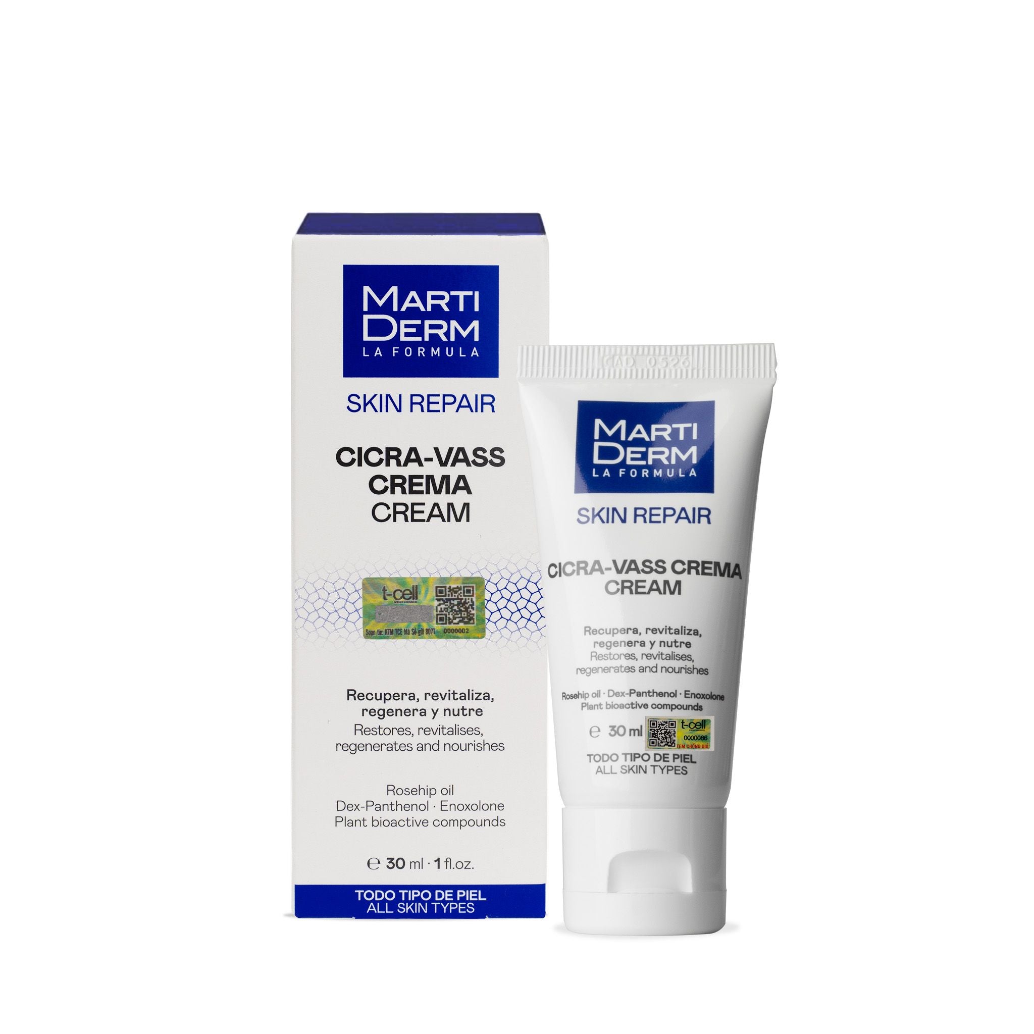 MARTIDERM SKIN REPAIR CICRA-VASS cream 30 ml