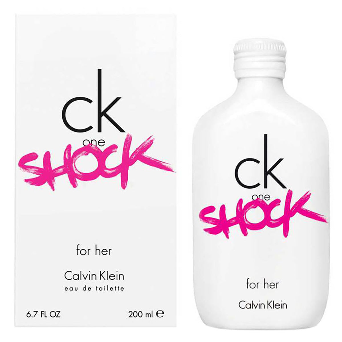 CALVIN KLEIN CK ONE SHOCK FOR HER eau de toilette spray 200 ml