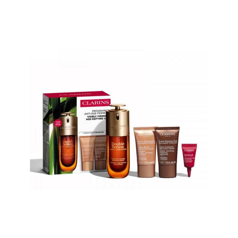 CLARINS DOUBLE SERUM SET OF 4 pcs
