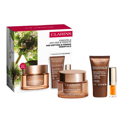 CLARINS EXTRA FIRMING CREAM FOR ALL SKIN TYPES, 3-PIECE SET