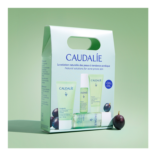 CAUDALIE VINOPURE ANTI-ACNE ROUTINE SET 4 pcs