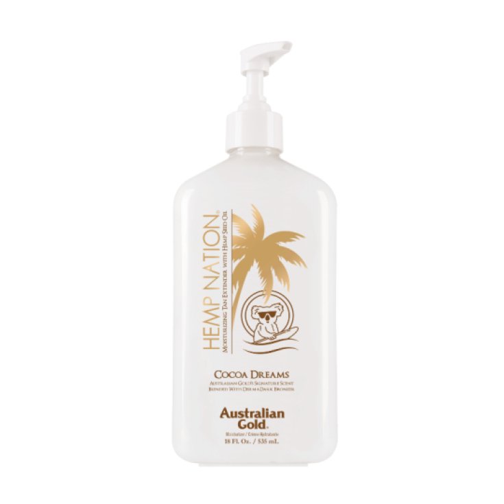 AUSTRALIAN GOLD HEMP NATION COCOA moisturizer tan extend 535 ml