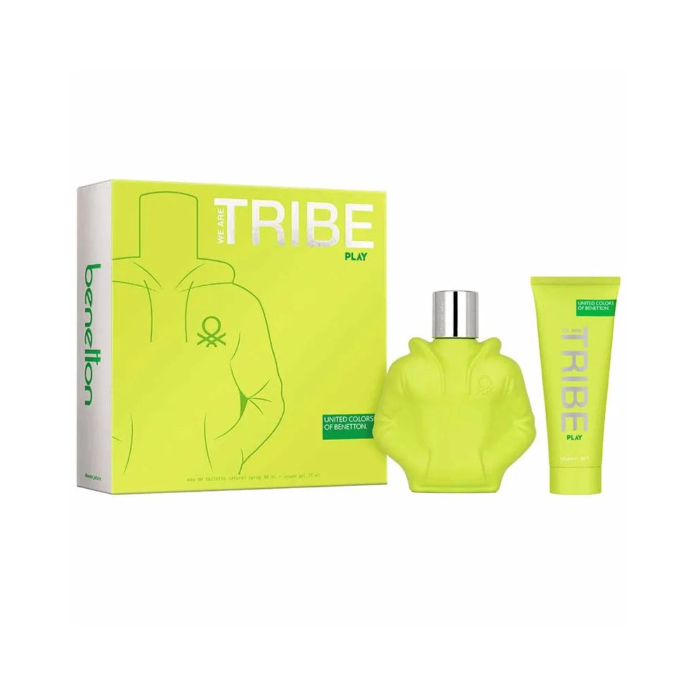 BENETTON WE ARE TRIBE PLAY MEN CASE 2 pcs