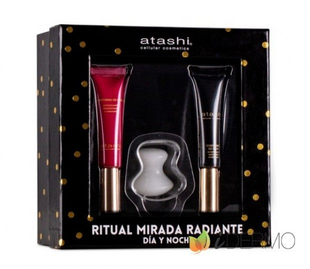 ATASHI Radiant Look Ritual Duo Eye Contour Anti-aging and Antioxidant Set of 2