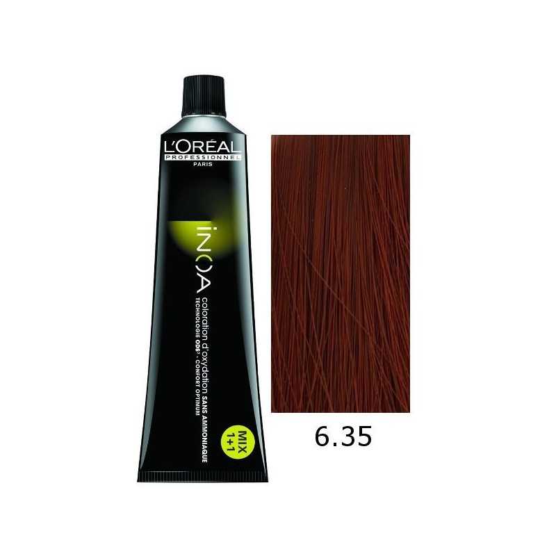 L'ORÉAL PROFESSIONNEL PARIS INOA no ammonia permanent color #6.35 60 gr