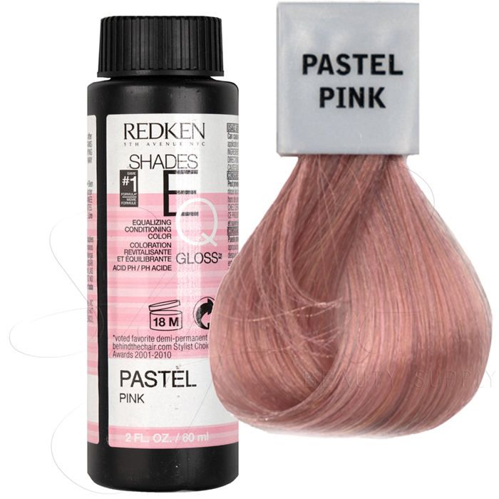 REDKEN SHADES EQ pastel #pink 60 ml x 3 u