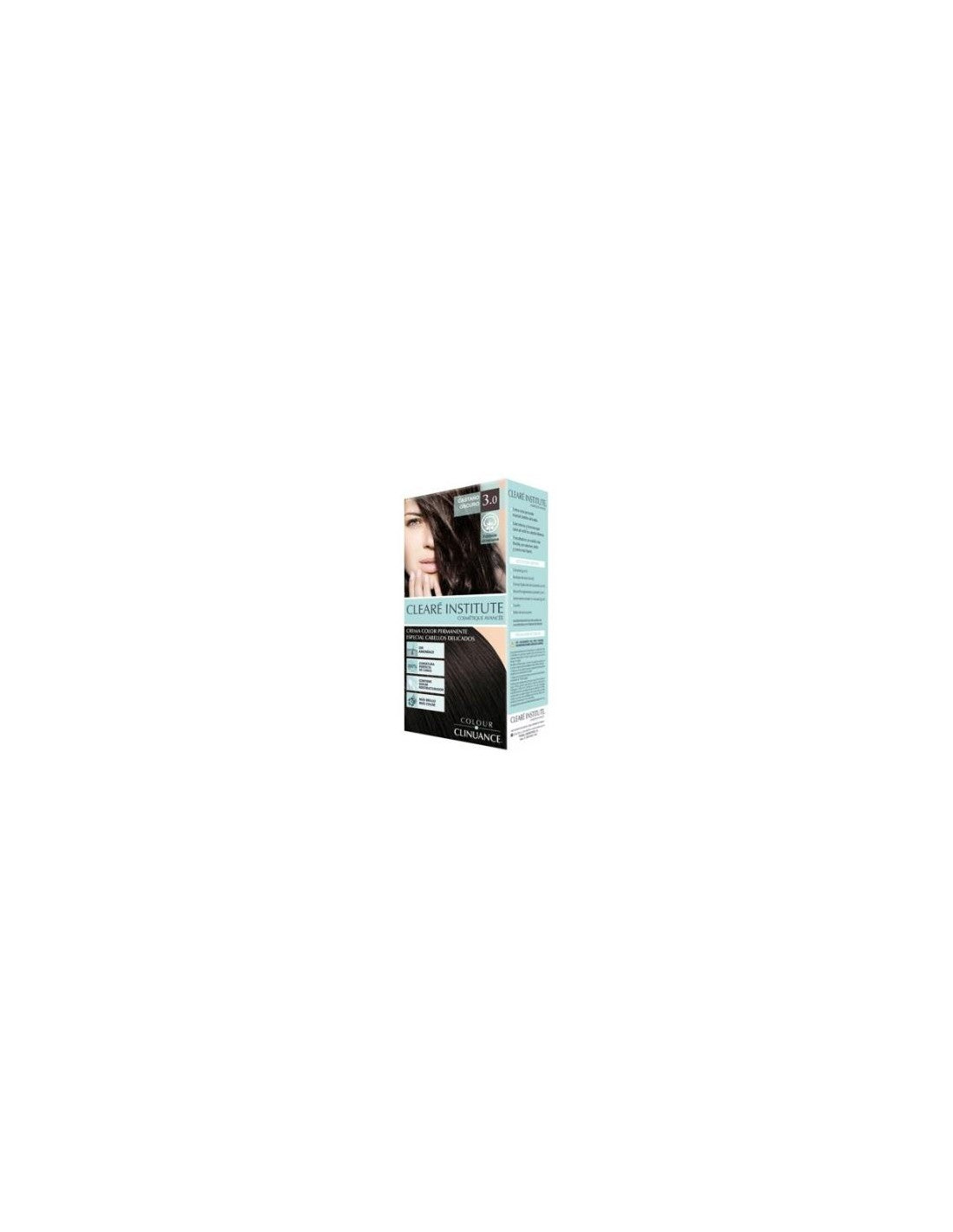 CLEARÉ INSTITUTE COLOUR CLINUANCE delicate hair #3.0-dark brown 1 u
