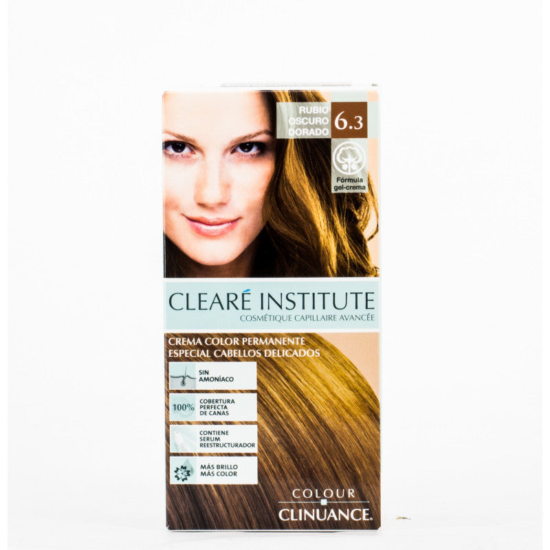 CLEARÉ INSTITUTE COLOUR CLINUANCE delicate hair #6.3-dark golden blonde 1 u