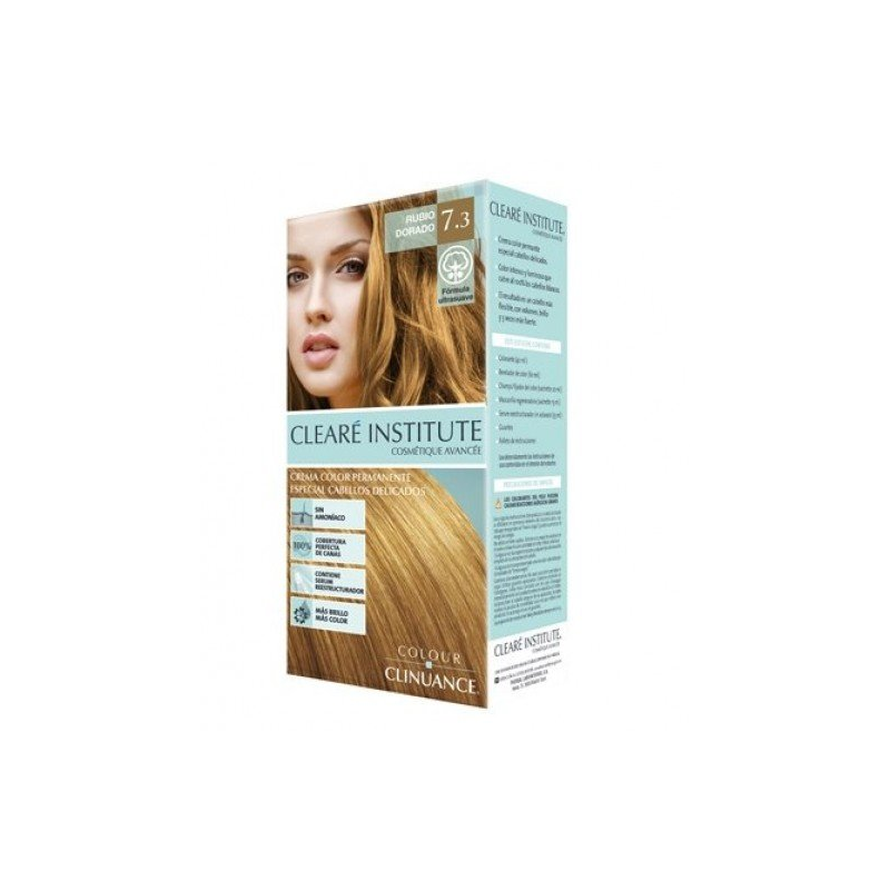 CLEARÉ INSTITUTE COLOUR CLINUANCE delicate hair #7.3-golden blonde 1 u