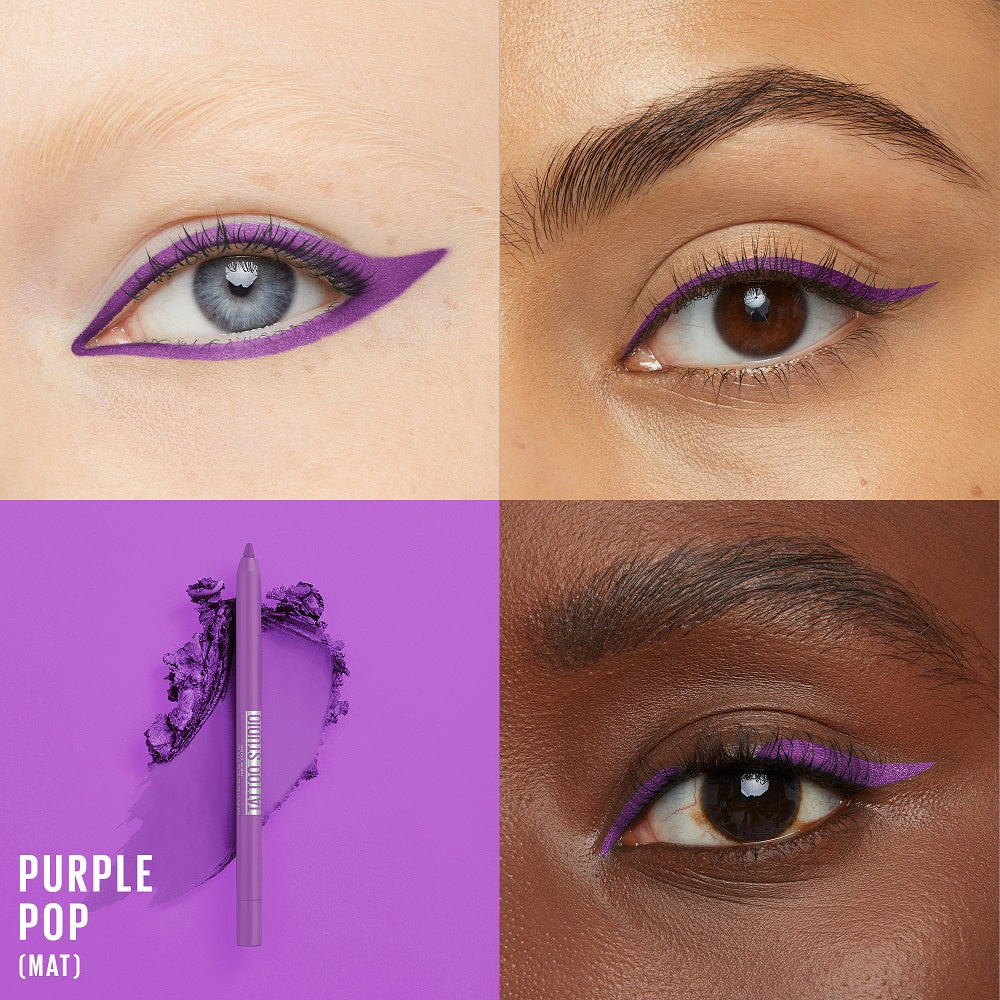 MAYBELLINE TATTOO LINER gel pencil #801-purple pop 1.3 gr