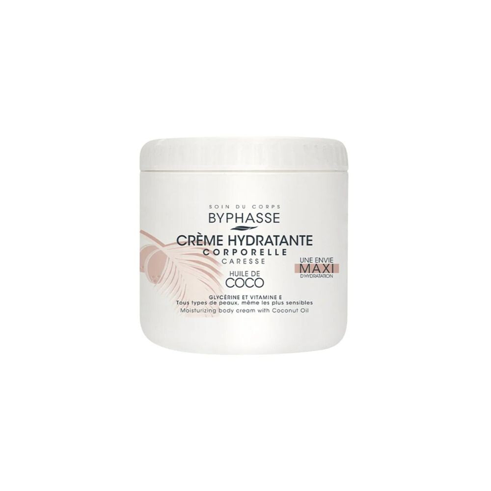 BYPHASSE MOISTURIZING BODY CREAM #coconut oil 500 ml