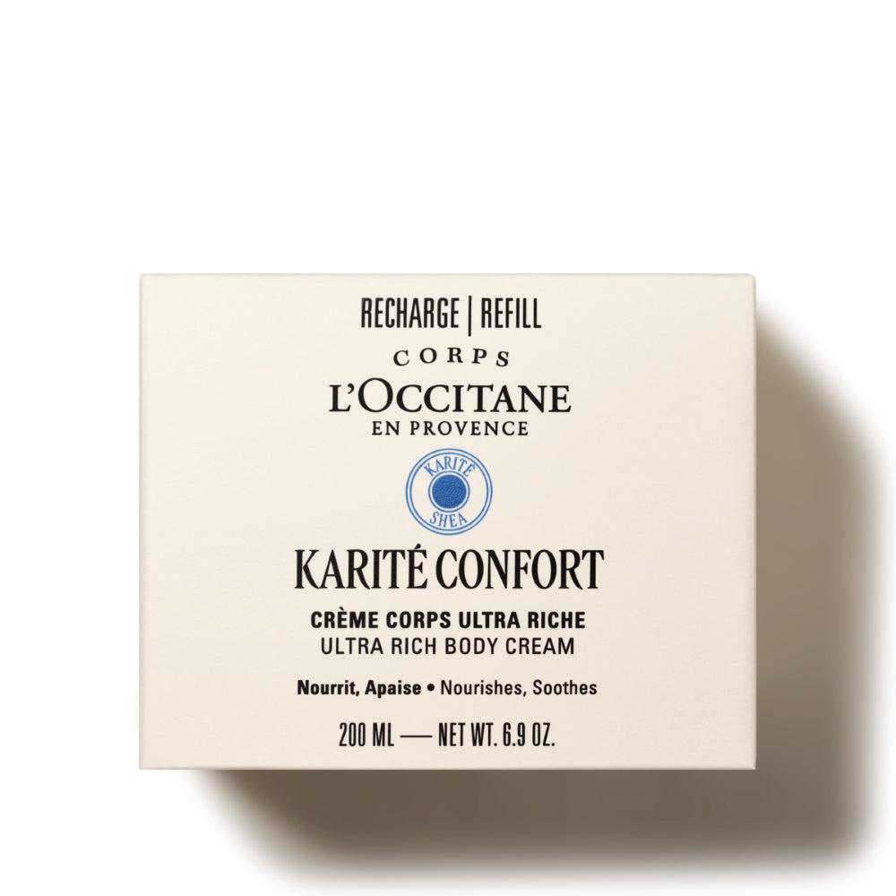 L'OCCITANE EN PROVENCE KARITÉ CONFORT ultra-rich body cream refill 200 ml