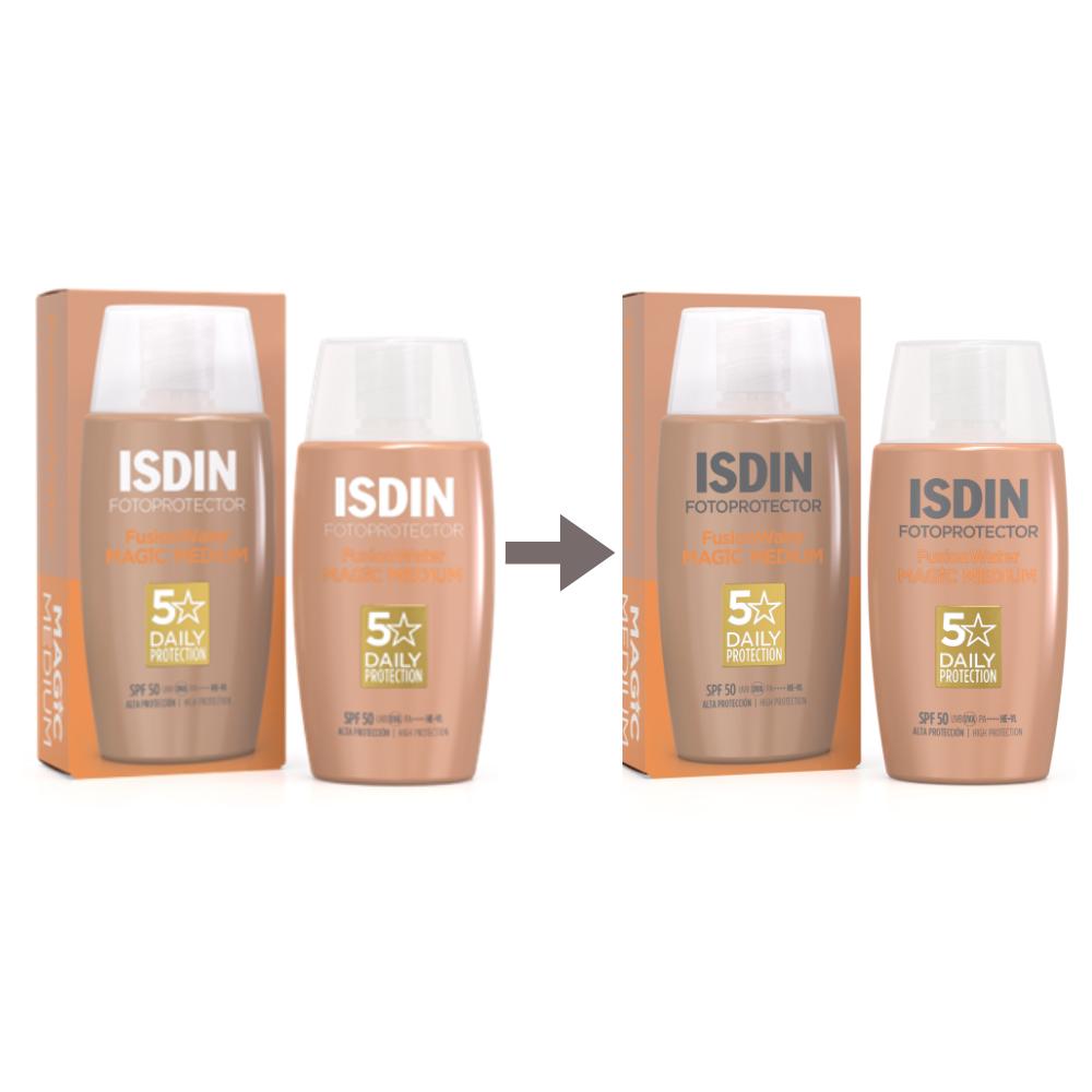 ISDIN PHOTOPROTECTOR fusion water color SPF50 #medium 50 ml
