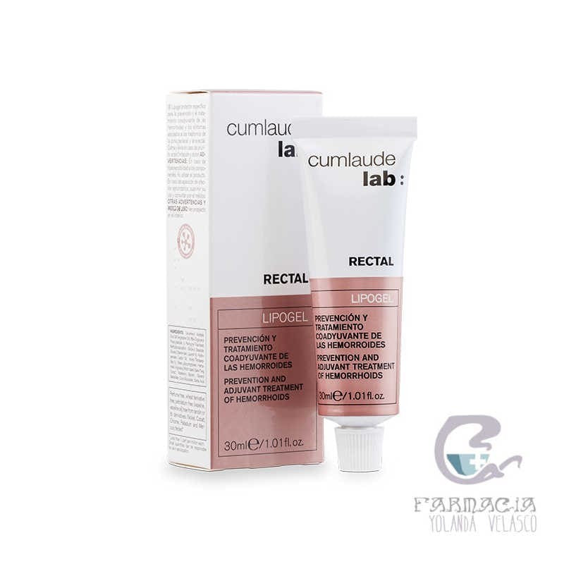 CUMLAUDE LAB RECTAL lipogel prevention hemorrhoids 30 ml