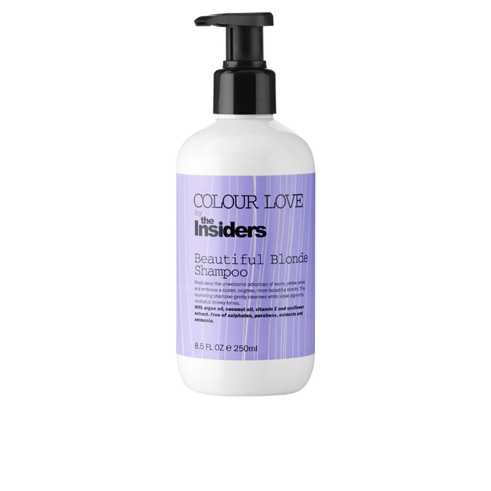 THE INSIDERS COLOR LOVE beautiful blonde shampoo 250 ml
