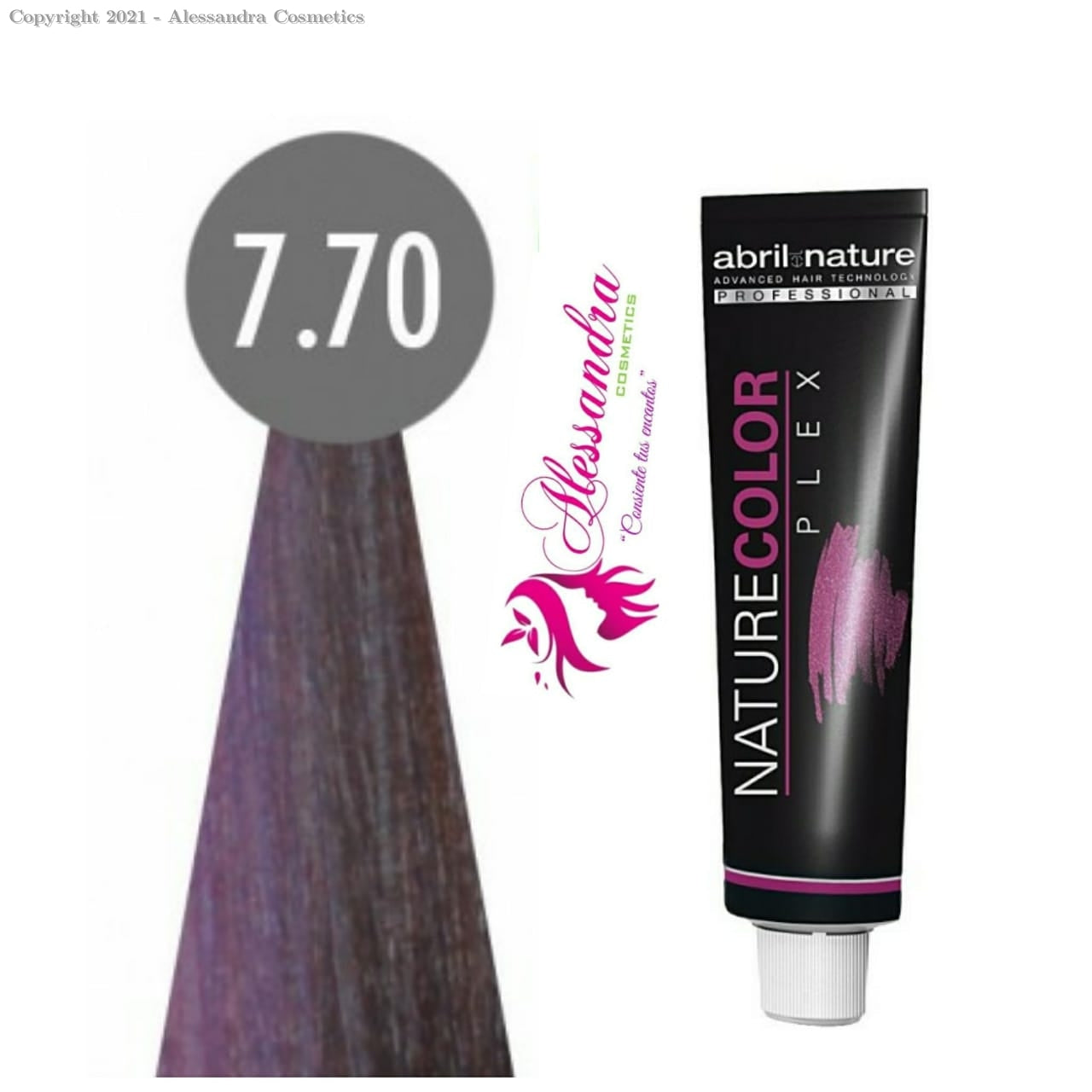 ABRIL ET NATURE NATURECOLOR PLEX permanent color cream #7.70