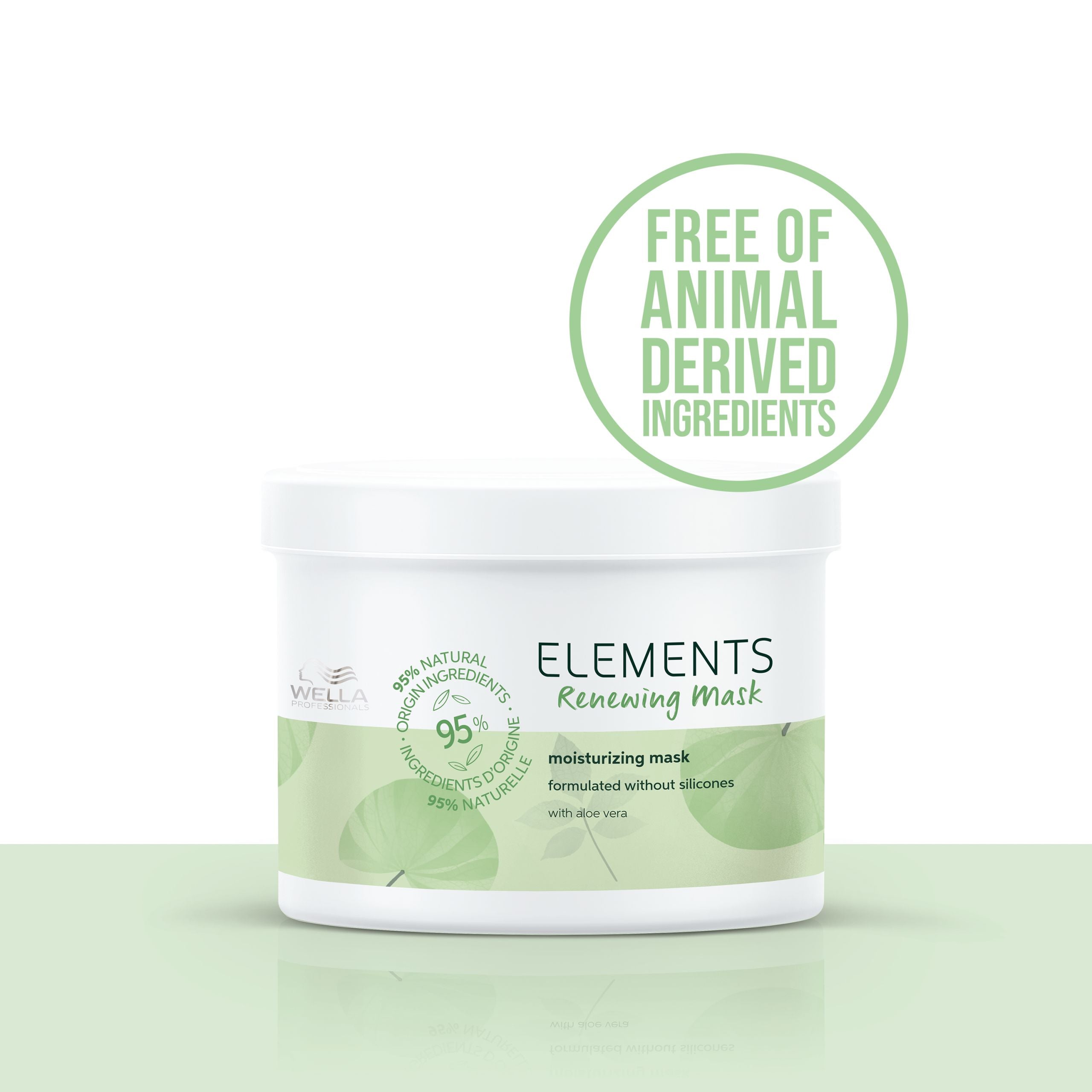 WELLA PROFESSIONALS ELEMENTS Renewing Moisturizing Mask Without Silicones All Hair Types 500 ml