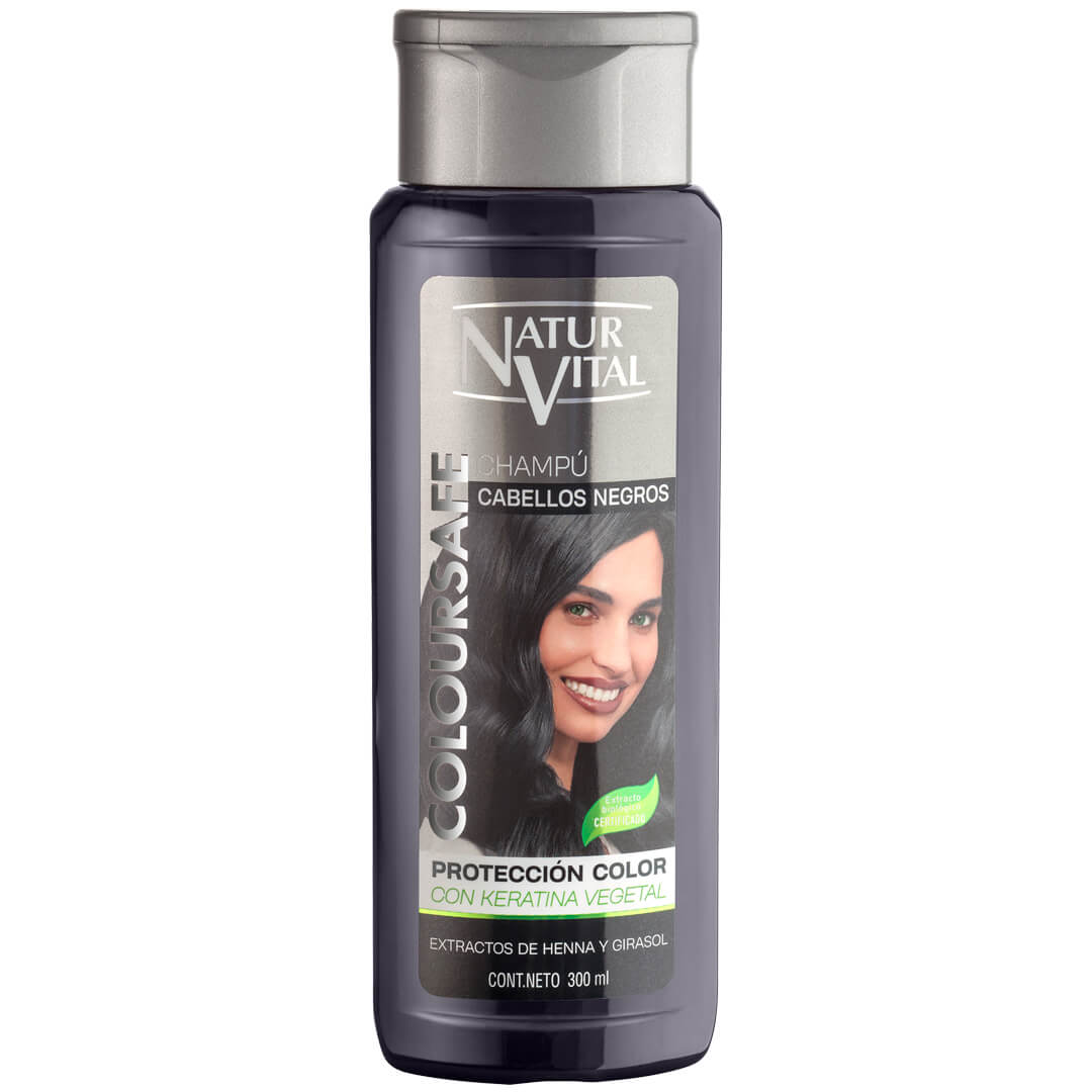 NATUR VITAL Mahogany color shampoo 300 ml