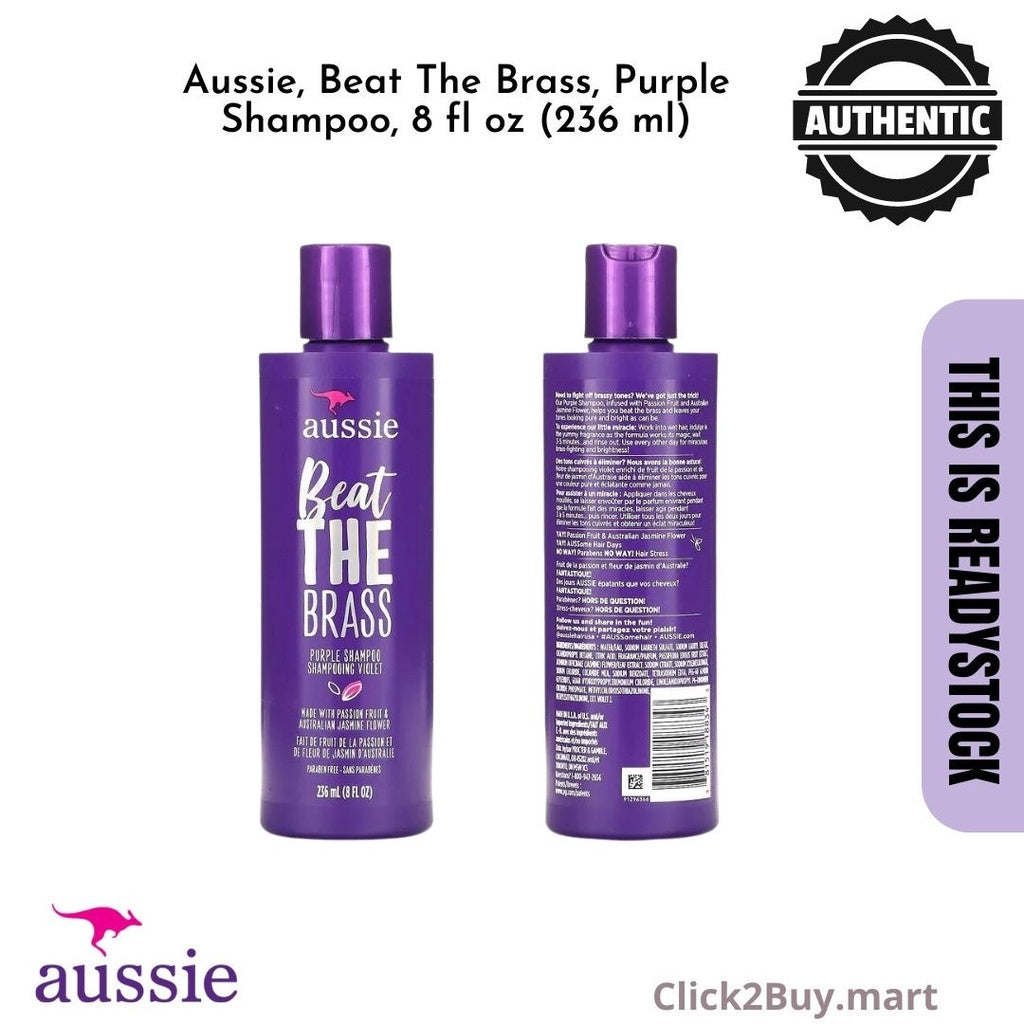 AUSSIE SOS BLONDE &amp; HYDRATE purple shampoo 300 ml