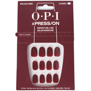 OPI xPRESS/ON Artificial Nails Iconic Shades #Malaga Wine 30 u