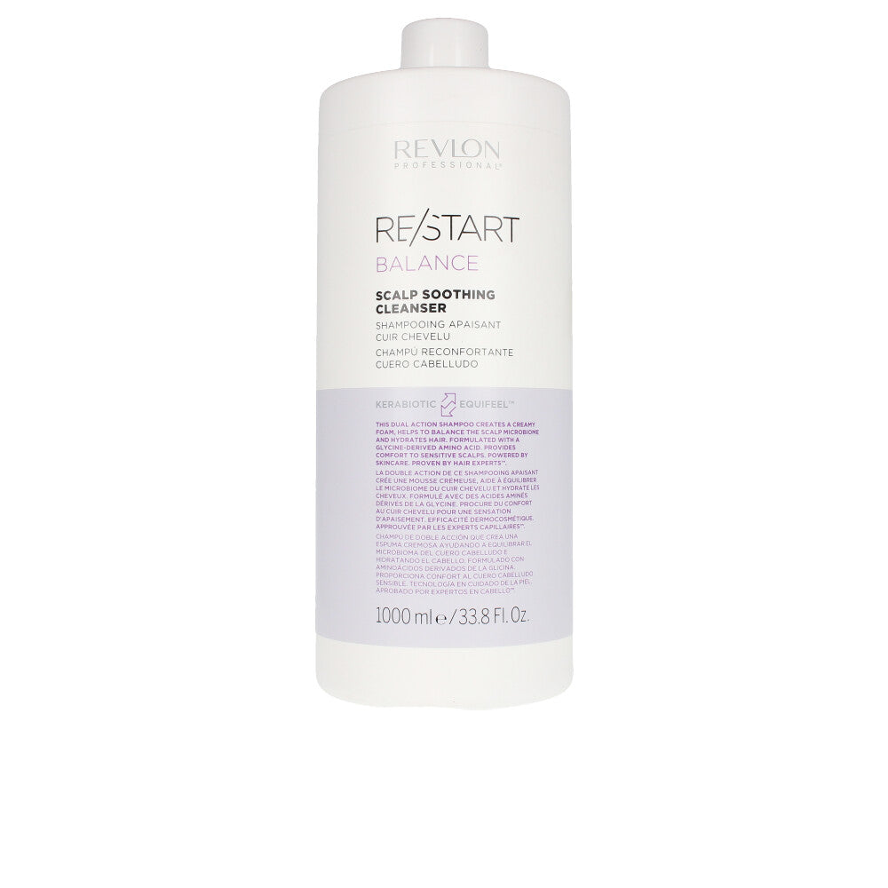 REVLON RE-START balance soothing cleanser shampoo 1000 ml