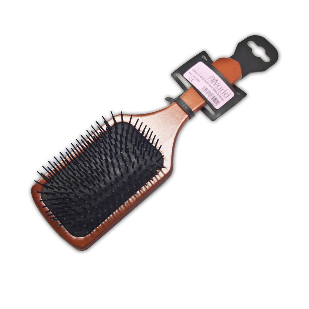 SESIOM WORLD WOODEN RACKET BRUSH large 1 unit