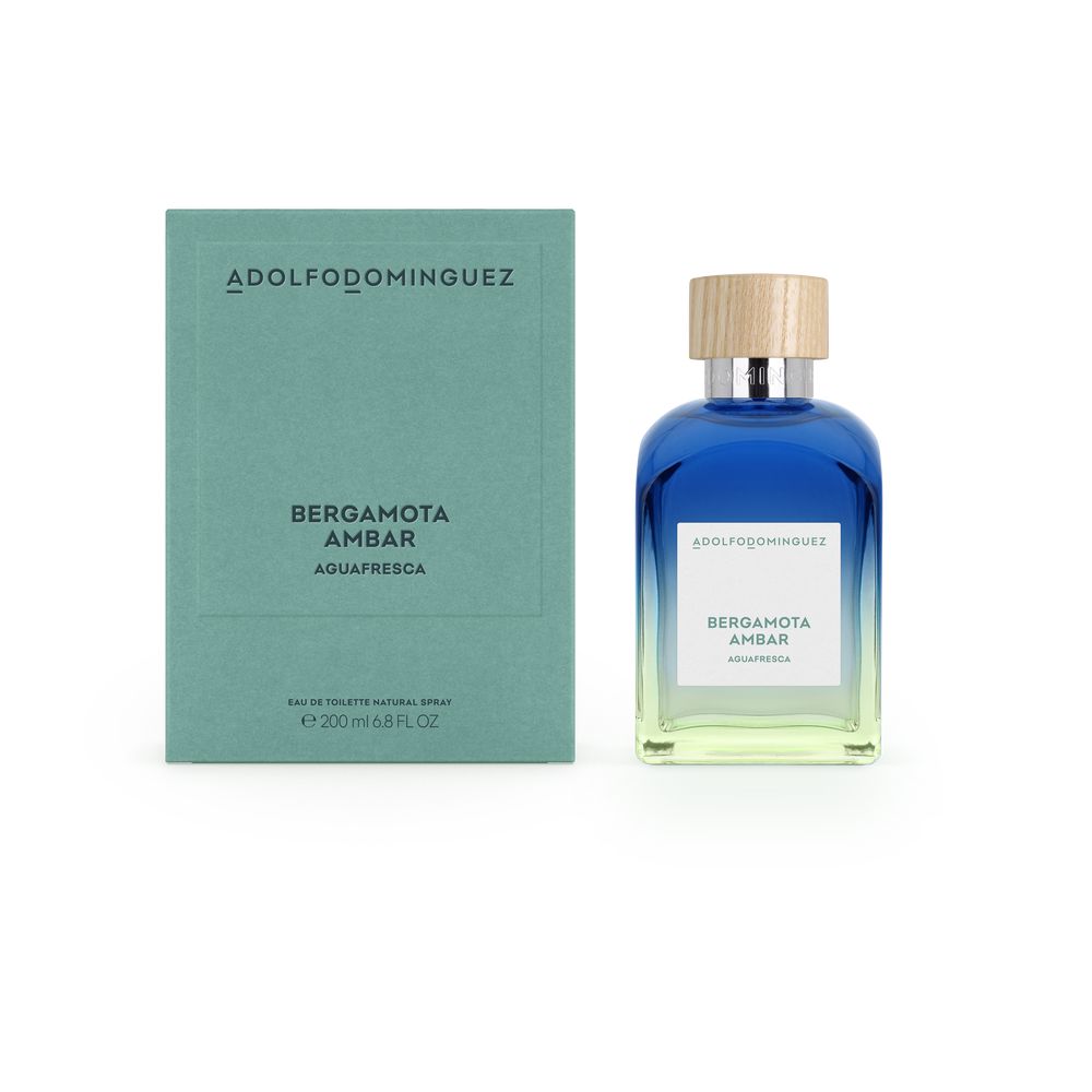 ADOLFO DOMINGUEZ BERGAMOT AMBER FRESH WATER edt vapo 200 ml