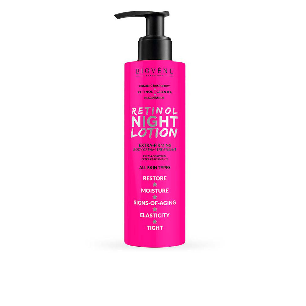 BIOVÈNE RETINOL NIGHT LOTION extra-firming body cream treatment 200 ml