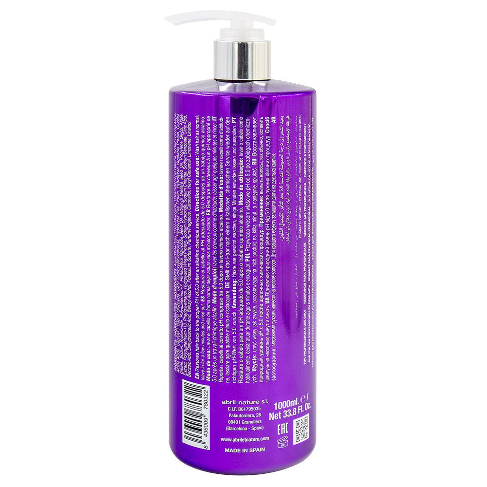 ABRIL ET NATURE 5.0PH REVITALIZING bain shampoo 1000 ml