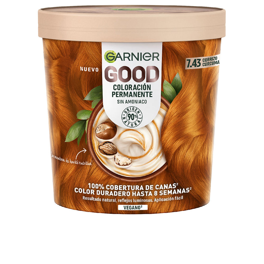 GARNIER GOOD permanent color #7.43 turmeric copper 217 ml