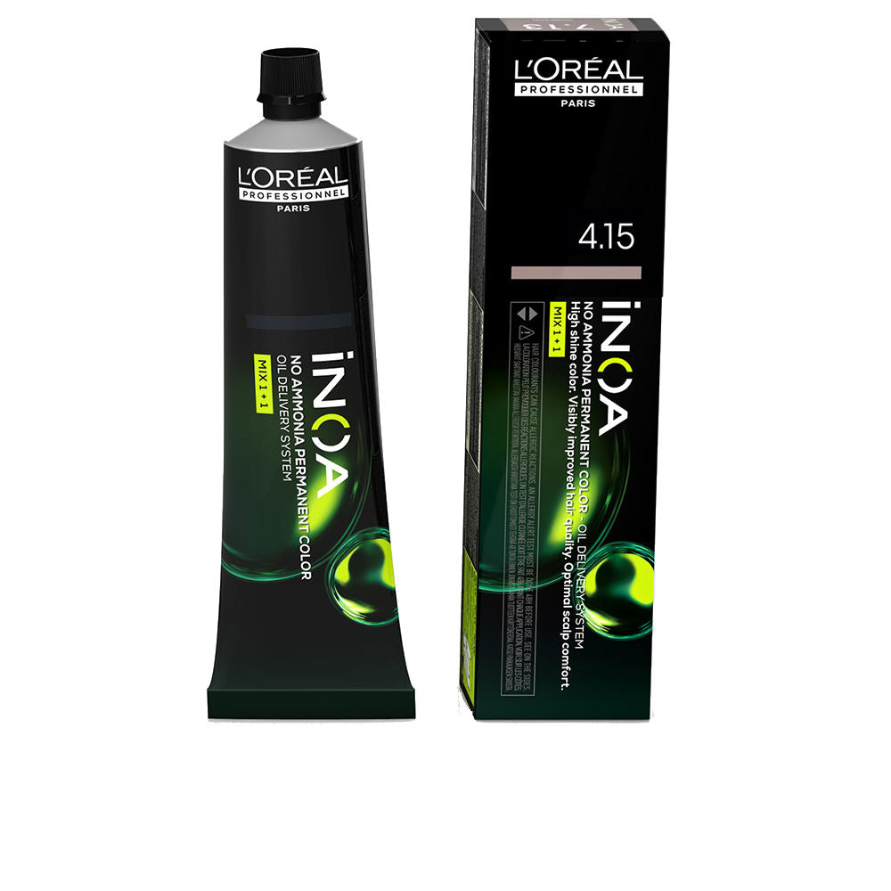 L'ORÉAL PROFESSIONNEL PARIS INOA no ammonia permanent color #4.15 60 gr