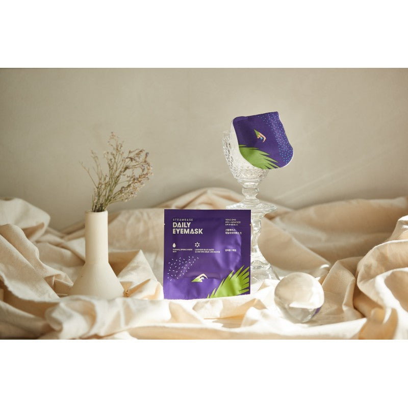 STEAMBASE DAILY EYEMASK lavender blue water 1 u