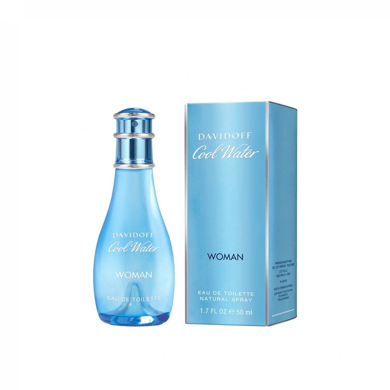 DAVIDOFF COOL WATER WOMAN eau de toilette spray 50 ml