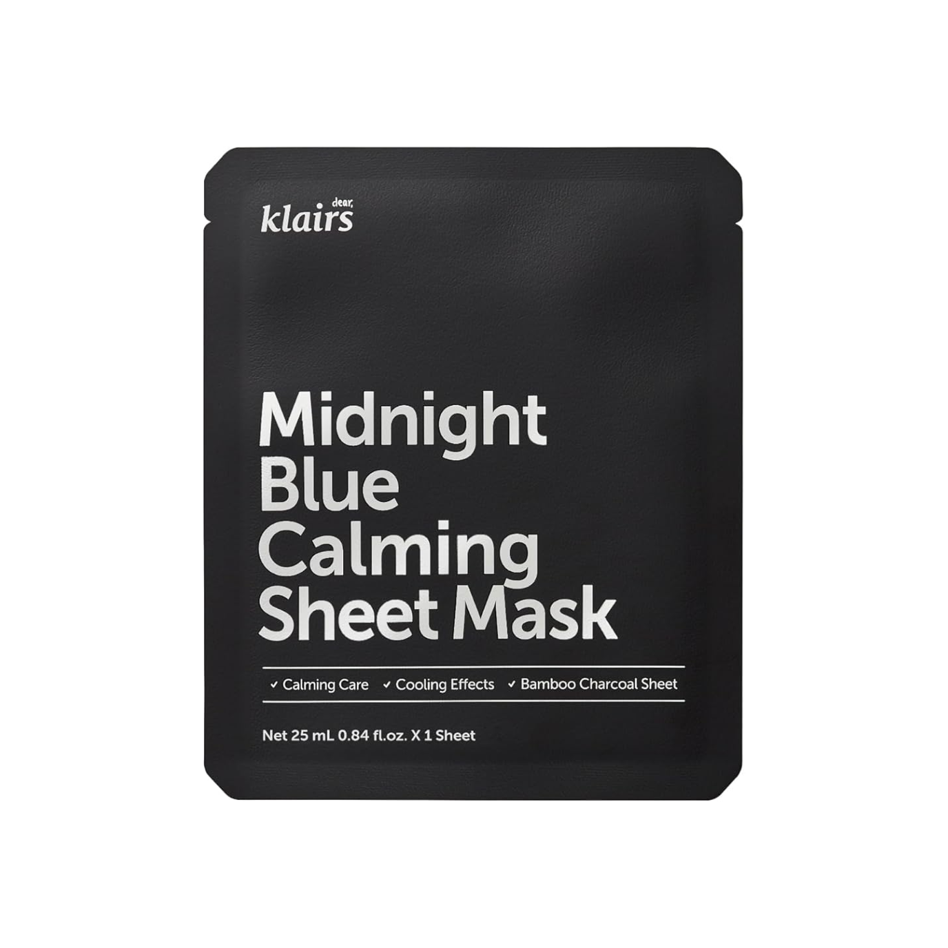 KLAIRS MIDNIGHT BLUE calming sheet mask 25 ml