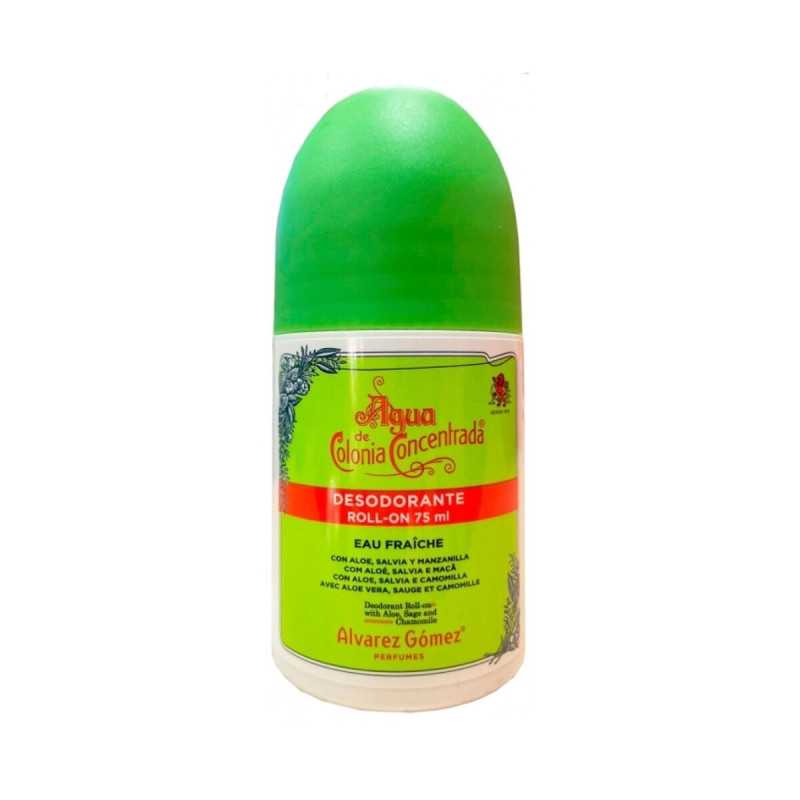 ALVAREZ GOMEZ AGUA DE COLONIA CONCENTRADA desodorante roll-on #fresco 75 ml