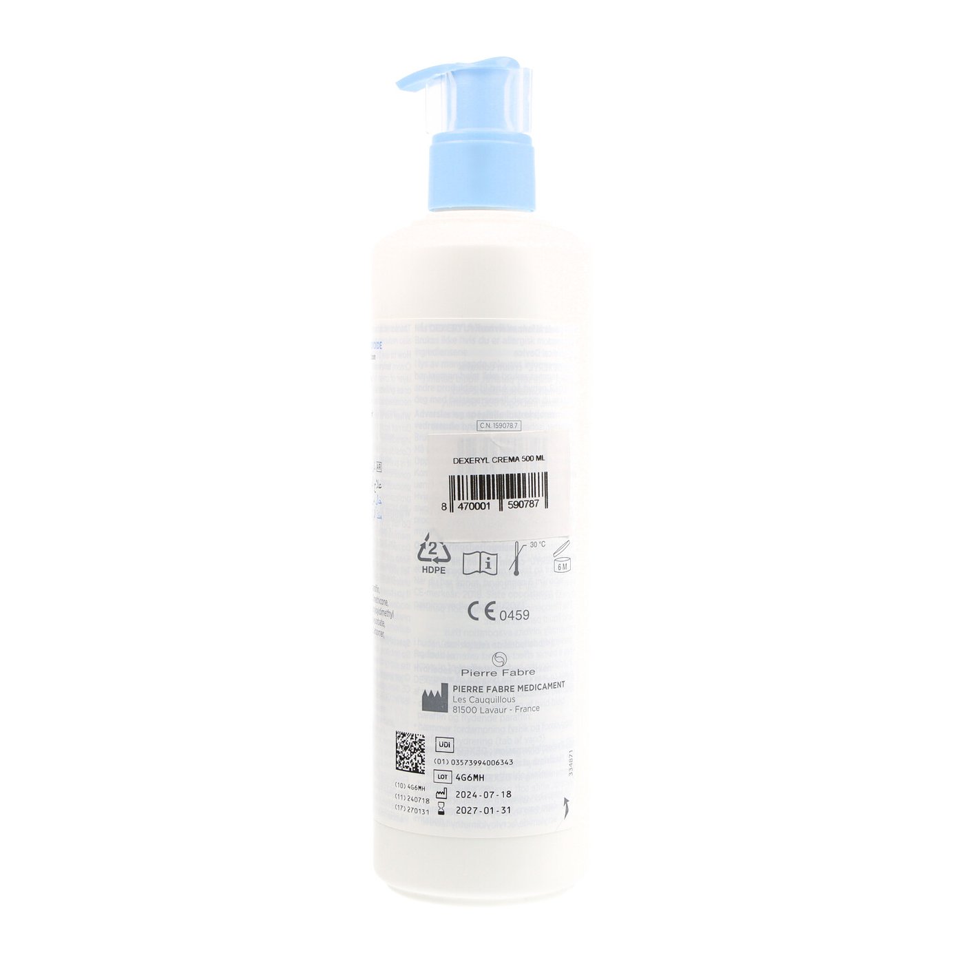 DEXERYL EMOLIENT CREAM 500 gr