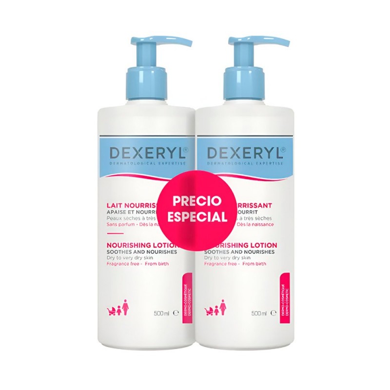 DEXERYL NUTRITIVE LOTION pack 2 x 500 ml